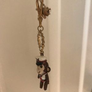 Betsy Johnson monkey sailor necklace